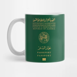 Algeria passport Mug